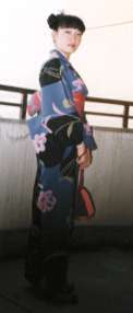 I wore YUKATA!!