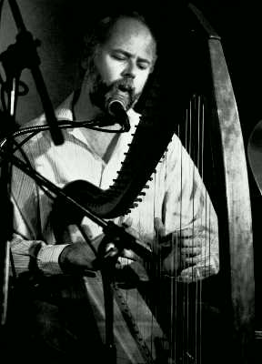 Dennis Doyle with Harp