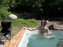 In Sookumchuck Hot Springs