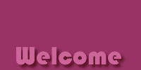 Welcome