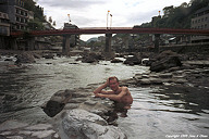 Amagase onsen in Oita prefecture.