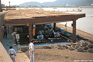 Ibusuki Onsen in Kagoshima prefecture.