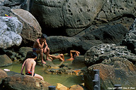 Jinata onsen on Shikinejima.