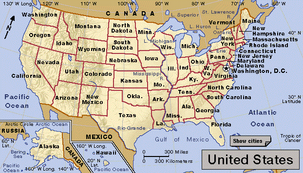 us map