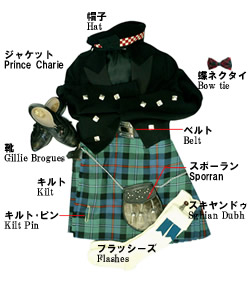 スコットランド民族衣装